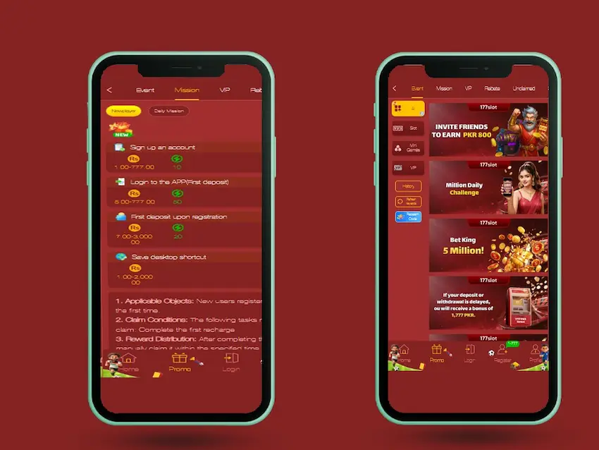 77Slot Game welcome bonus and daily rewards illustration