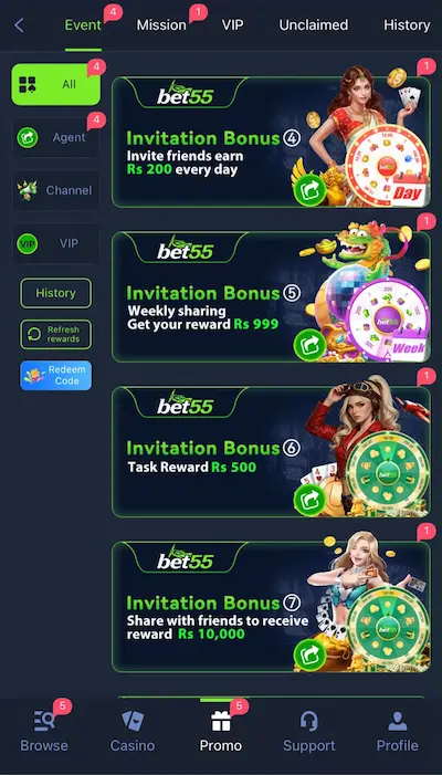 Bet555 gAME
